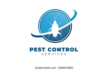 Pest Control Logo Design Modern Logo Stock Vector (Royalty Free ...