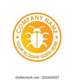 logotipo de control de plagas, logotipo de insecticida