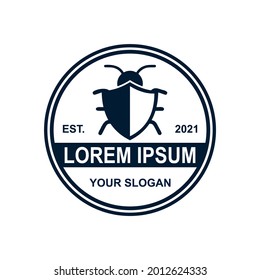 Schädlingsbekämpfungslogo, Insektizid-Logo