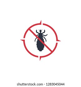 Pest Control Logo Template. Insect Vector Design. Bug Illustration - Vector