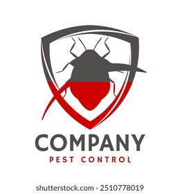 Pest control logo vector with eps format file.