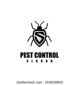 Pest Control Logo Vector Illustration