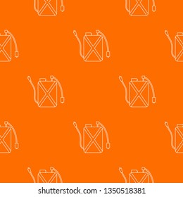 Pest control pattern vector orange for any web design best