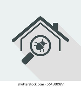 Pest control service - Vector web icon