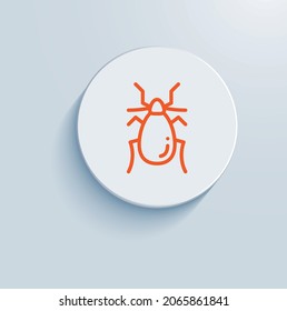 PEST CONTROL SOFTWARE ICON VECTOR DESIGN