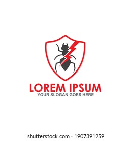 pest control vector , insecticide logo