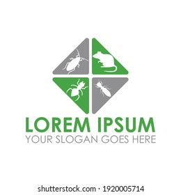 pest control vector , insecticide logo