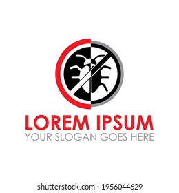 pest control vector , insecticide logo