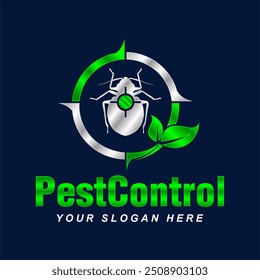 controle de pragas vetor logotipo casa inseto veneno controle de pragas com pesticidas prevenção, extermínio e desinfecção