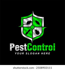 controle de pragas vetor logotipo casa inseto veneno controle de pragas com pesticidas prevenção, extermínio e desinfecção