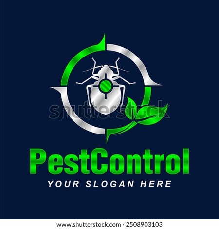 pest control vector logo house insect poison pest control with pesticides prevention, extermination and disinfection