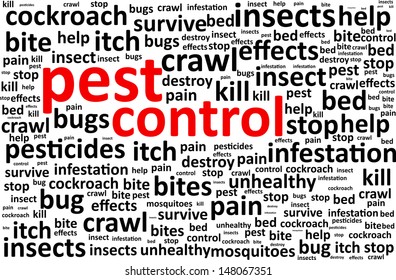 Pest Control Word Cloud