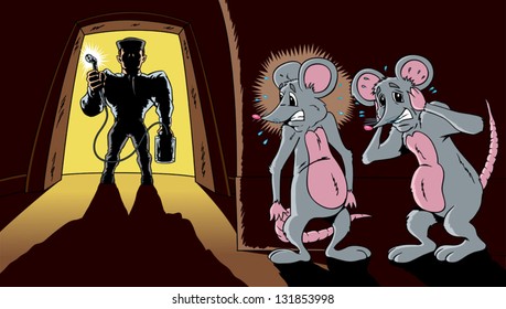 The pest exterminator