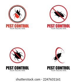 pest exterminator control icon vector illustration template design