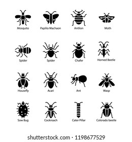 Pest Insect Icons