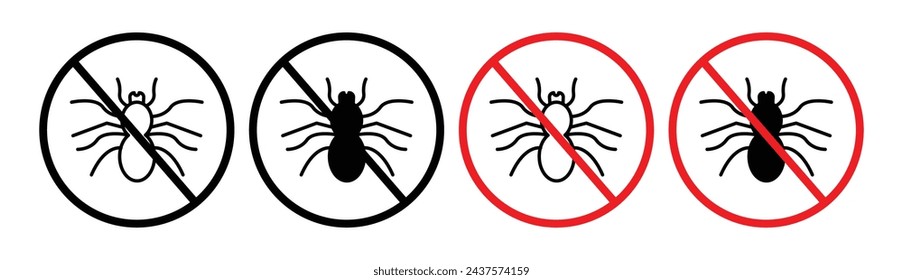 Pest Management Directive Line Icon. Insect Control Strategy icon in outline and solid flat style.