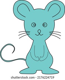 Pest Mouse Vector Illustration Cartoon Pest Stock Vector (Royalty Free ...