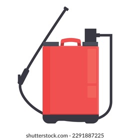 Pest sprayer icon cartoon vector. Spray insect. Farm tool