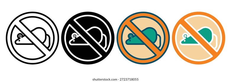 Schädlingsweb-Symbol mehrere Stilsammlung
