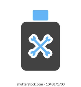 Pesticide Bottle Icon
