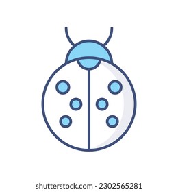 Pesticide Free icon vector stock illustration.