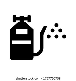 pesticide  icon or logo isolated sign symbol vector illustration - high quality black style vector icons
