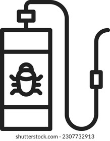 Pesticide icon vector image. Suitable for mobile application web application and print media.