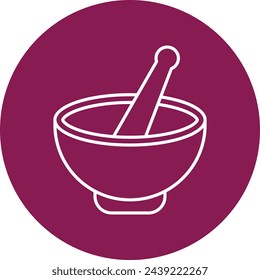 Pestle Icon Design For Personal And Commercial Use.