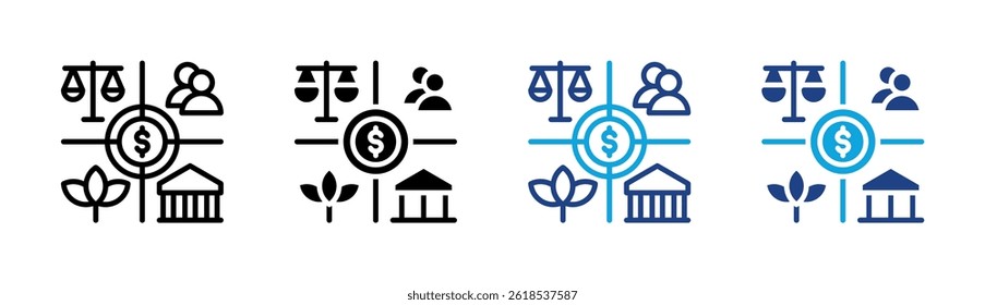 Elemento del icono de Pestle para el diseño