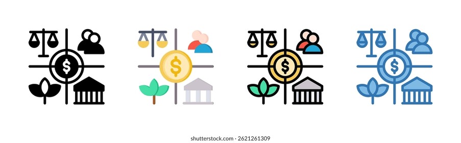 Elemento del icono de Pestle para el diseño