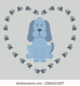 Pet adoptation. Help homeless animals find. Vector cartoon illustration for flyer design, web pages.