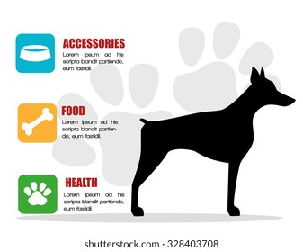 Pet and animal icon design, vector eps10.
