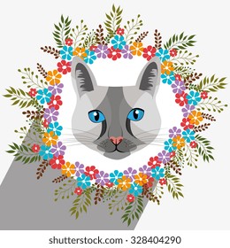 Pet and animal icon design, vector eps10.