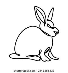 Pet Animal Line Art Vector Outline Design Decorative