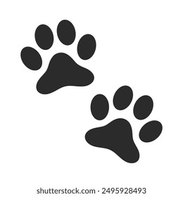 Pet Animal Paws Black Icon