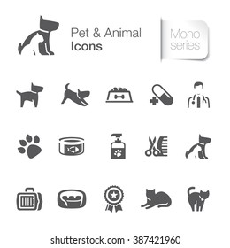 Pet & animal related icons.