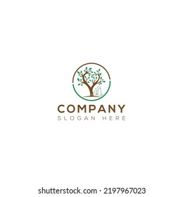 Pet animal vector art logo design