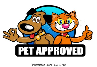 Pet Approved Seal, Mark, Emblem