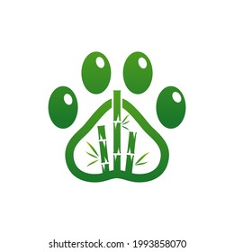 Pet Bamboo logo vector template, Creative Bamboo logo design concepts