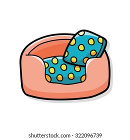 pet bed doodle
