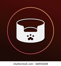 pet bed icon