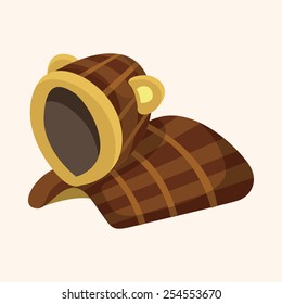 Pet bed theme elements