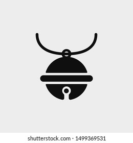 Pet bell icon. EPS file. New trendy pet bell vector illustration symbol