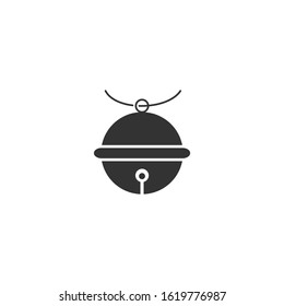 pet bell Icon vector sign isolated for graphic and web design. pet bell symbol template color editable on white background.