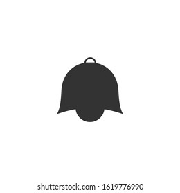 pet bell Icon vector sign isolated for graphic and web design. pet bell symbol template color editable on white background.