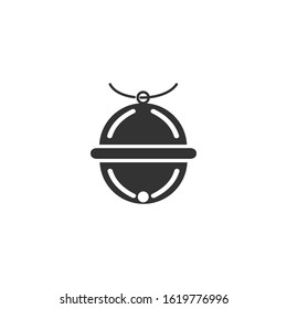 pet bell Icon vector sign isolated for graphic and web design. pet bell symbol template color editable on white background.