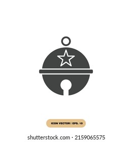 pet bell icons  symbol vector elements for infographic web