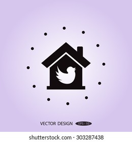 Pet bird house