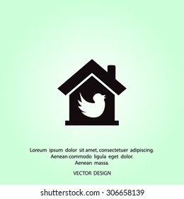 Pet bird house