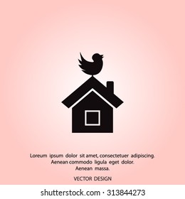 Pet bird house